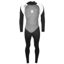 No Fear Wetsuit Full Mens Black Cha White