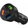 Tactical APD-369 3xUSB-A QC 3.0 7A Autonabíjačka Black