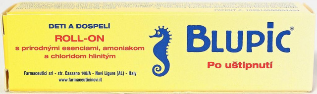 Blupic po uštipnutí s amoniakom roll-on 20 ml