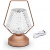 Aigostar B.V. | Aigostar- LED Stmievateľná nabíjacia lampa LED/1W/5V 2700/4000/6500K 1800mAh 20 cm | AI0574