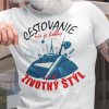 Tričko s potlačou Cestovanie nie je hobby, cestovanie je životný štýl Dámsky Biela S