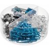 Dóza mix pripináčiky špendlíky kancelárske spony a klipy na dokumenty Herlitz Frozen Glam 310ks