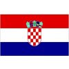 Funny Fashion Vlajka Chorvátsko 150 × 90 cm