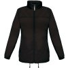 B&C Větrovka Sirocco, bez podšívky, dámská COT01090200205-black 2XL Černá