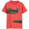 CARTER'S Tričko krátky rukáv Red Alligator chlapec 12m 1N107510_12M