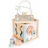 EcoToys Drevené vzdelávacie kocky - triedenie kociek ECOTOYS