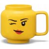 Keramický hrnček LEGO žltý 530 ml