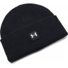 Pánska čiapka Under Armour HALFTIME SHALLOW CUFF čierna 1379990-001