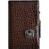TRU VIRTU Click and Slide TWIN – kožená Croco Brown 4260050240726