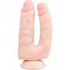 King Cock Double Penetrator realistické dvojité dildo prírodné
