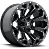 FUEL D576 ASSAULT hliníkové disky 9x17 5x114,3-127 ET-12 GLOSS BLACK MILLED