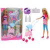 LEAN TOYS Bábika Anlily so psíkom v kočíku