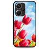 TopQ Zadný kryt DARK na Xiaomi Redmi Note 13 Pro+ 5G Tulips