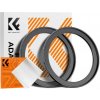 K&F Step Up Filter Ring 72-82mm*2pcs,+Vacuum Cleaning Cloth*1 K&F Concept