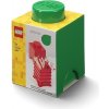 LEGO® Úložný box 12,5 x 12,5 x 18 cm tmavě zelená