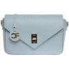 Carla Ferreri Dámska kožená crossbody kabelka CF1948T Celeste