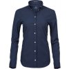 Tee Jays | 4001, Halenka Oxford Perfect s dl. rukávom, modrá navy, XXL