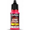 Farba Vallejo 72157 Fluorescent Red (18 ml)
