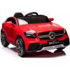 Megacar Mercedes GLC Coupe, USB, MP3, sedadlo z ekokože,kolesá EVA pena, 4x45W, 1x12V 7Ah, červený