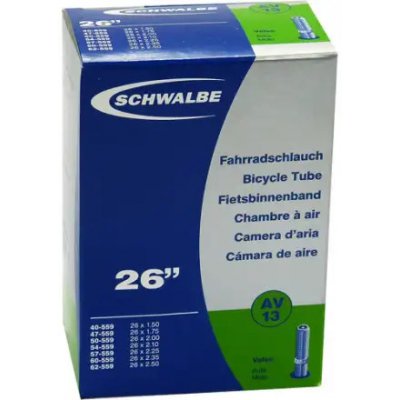 Schwalbe MTB duša 26x1,50-2,50" (č.13) gal. ventil