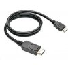 OEM Kábel C-TECH DisplayPort/HDMI, 2m, čierny CB-DP-HDMI-20