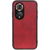 Kožený kryt Two-color na Honor 50 - Červená