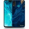 Picasee silikónový prehľadný obal pre Honor 9X Lite - Blue