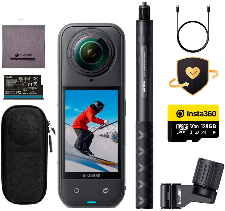 Insta360 X5 Snowboard Bundle