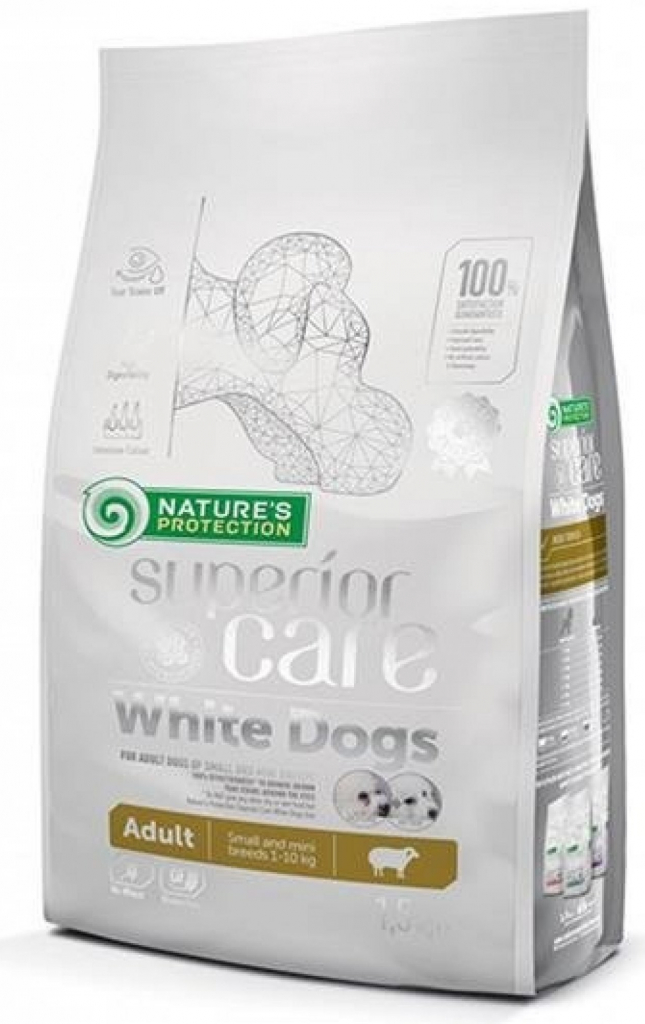 Natures Protection Superior care white dog Adult lamb Small & Mini 1,5 kg