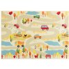 Multidecor Detský koberec STELLA STREETS 100x150 cm béžový/mesto 508437 + záruka 3 roky zadarmo