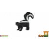 Skunk pruhovaný zooted plast 5cm