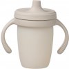 B.box silikon hrnček s náustkom 240 ml béžová