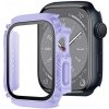 AppleKing odolné Armor puzdro s tvrdeným sklom pre Apple Watch 45 mm - fialové - možnosť vrátiť tovar ZADARMO do 30tich dní