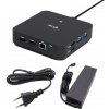 i-tec USB-C DP Dual HDMI Docking Station, Power Delivery 100W + i-tec Universal Charger 100W