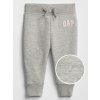 Baby tepláky fleece GAP logo Sivá 3 ROKY Sivá Sivá