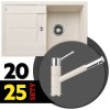 BLANCO SET 09-C 25 METRA 45 S + KANO biela soft