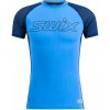 Pánske tričko Swix RaceX Light SS Baselayer Cloud Blue/Lake Blue S