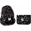 Paso Školský set trojkomorový batoh + peračník Minnie