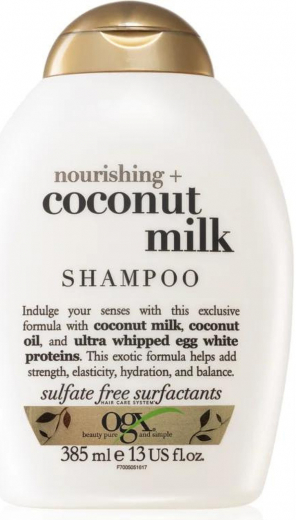 OGX Vyživujúce šampón kokosové mlieko 385 ml