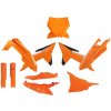 RTECH sada plastov 7 dielov KTM, RTECH (oranžová, čierna)