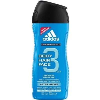 Adidas 3 Active After Sport Men sprchový gél 400 ml