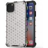 AppleKing nárazuvzdorný kryt so štruktúrou plástu pre iPhone 11 - transparentný - možnosť vrátiť tovar ZADARMO do 30tich dní