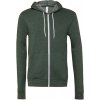 Canvas CV3739CV3739 Unisex mikina s kapucňou na zips CV3739 Heather Forest L