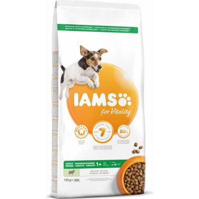 IAMS Dog Adult Small & Medium Lamb 12 kg