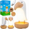 Nočná lampa Ledhoff hnedá