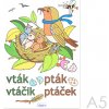 Omaľovanka A5 Litera - Vtáčik