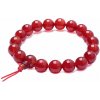 Nefertitis Karneol Budha náramok 10 mm NF31283 - obvod cca 18 až 23 cm