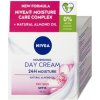 Nivea Aqua Effect Moisturizing Day Cream výživný krém pre suchú pleť 50 ml