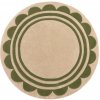 Flair Rugs Lois Scallop zeleno-prírodný
