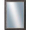 DANTIK - Zrkadlo v rámu, rozmer s rámom 50x70 cm z lišty AMALFI čierna (3118)